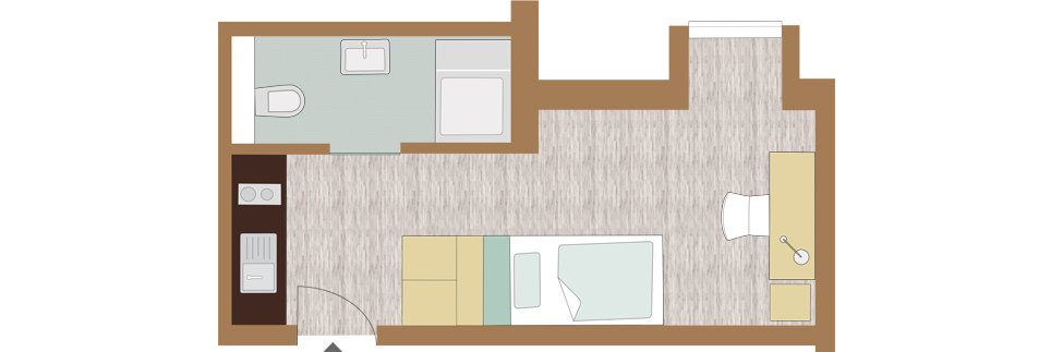 Grundriss Kategorie D monu