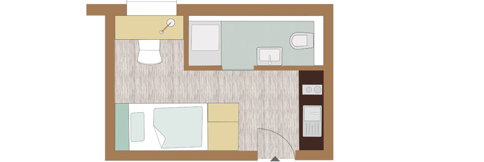 Grundriss Kategorie D small monu