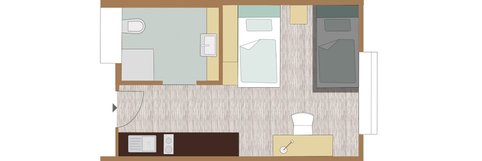 Grundriss Kategorie J monu